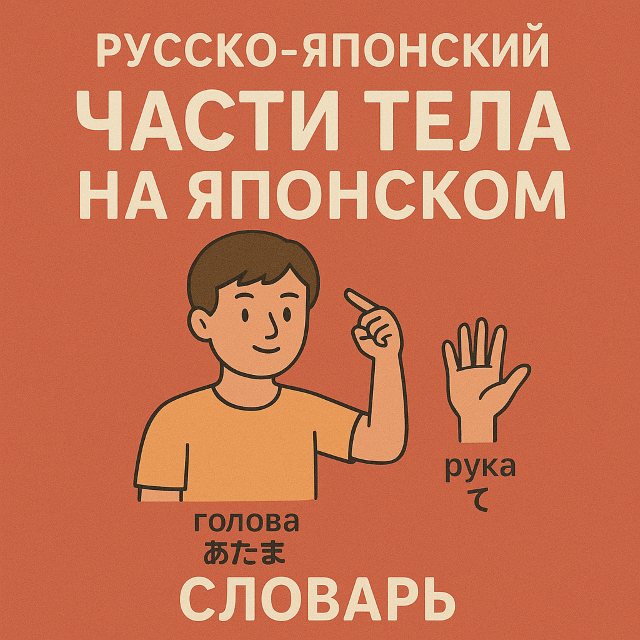 Части тела на японском