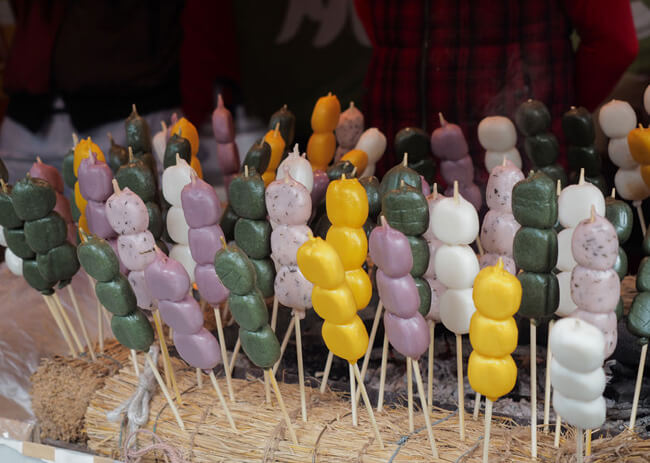 Японские традиционные сладости "вагаси"