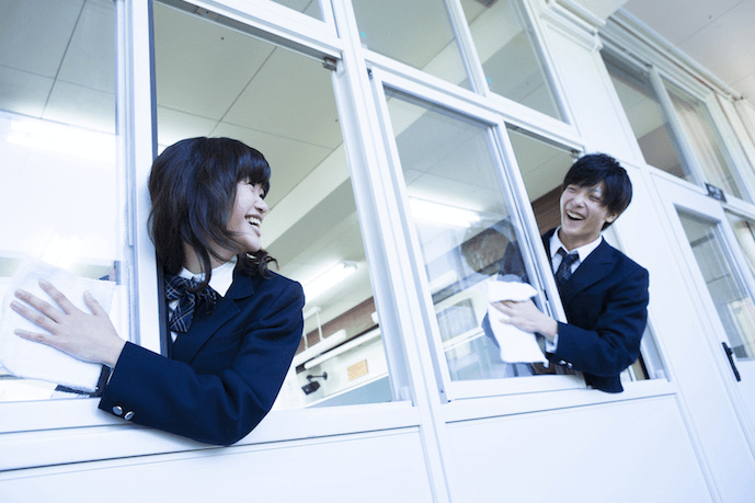 о японских школах без дворников