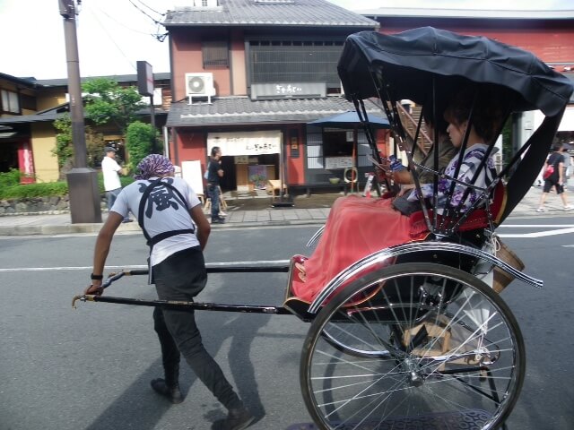 Рикша: сделано в Японии, используется во всем мире