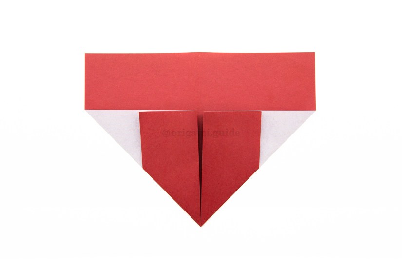 Оригами сердце простое