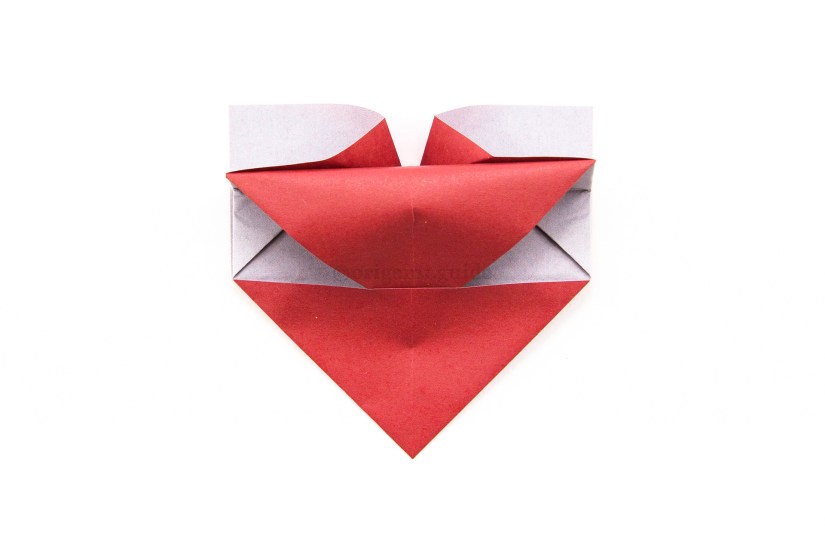 Оригами сердце углы