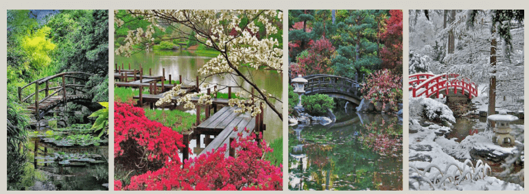 Японские сады: Мосты