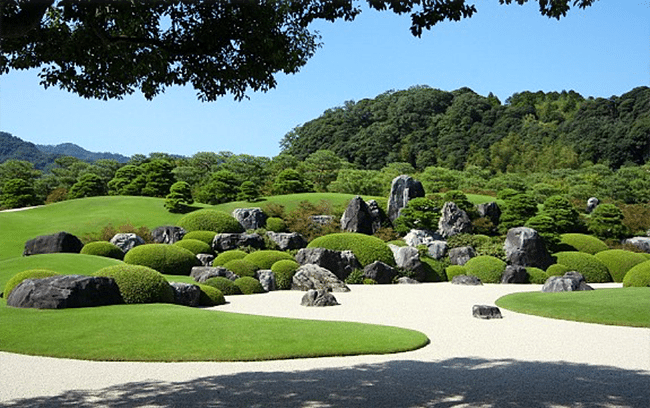Современные японские сады Художественный музей Адачи