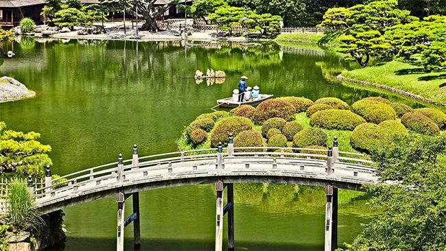 Японские сады в период Хэйан