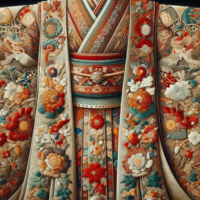 Кимоно - традиционная одежда японцев