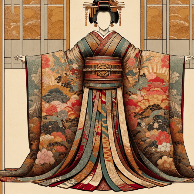 Кимоно - традиционная одежда японцев