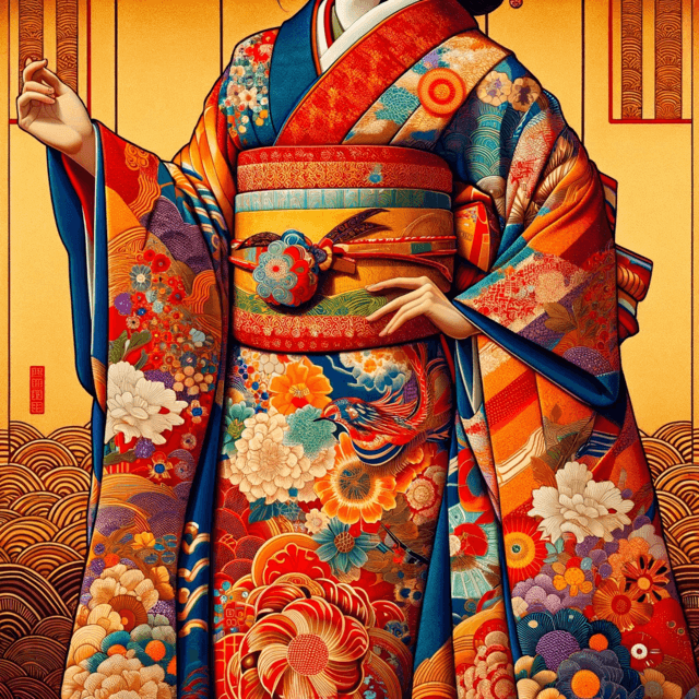 Период Эдо: Расцвет кимоно