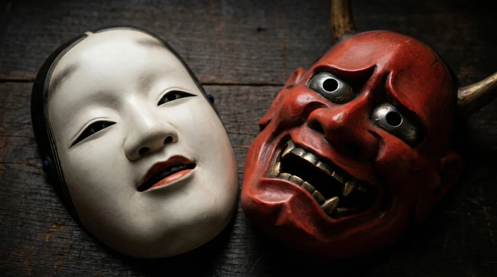 18437 Noh Masks